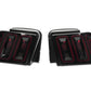 Raxiom 99-04 Ford Mustang Excluding 99-01 Cobra Icon LED Tail Lights- Black Housing (Smoked Lens) - Racecraft Industries