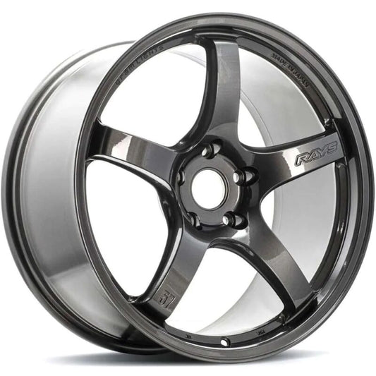 Gram Lights 57CR 18x9.5 +38 5x114.3 HS Gunmetallic Wheel (Min Order Qty 20) - Racecraft Industries