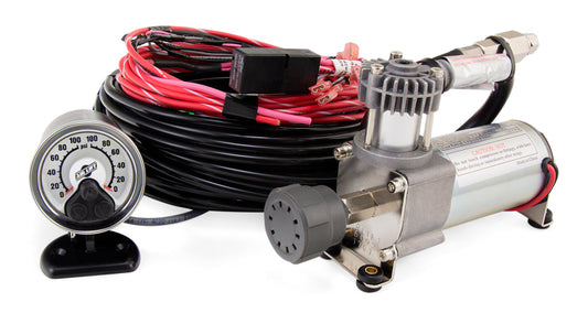 Air Lift Load Controller Dual Heavy Duty Compressor - Racecraft Industries
