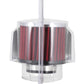 K&N 1.5in Flange ID x 3in OD x 2.5in Height Clamp On Crankcase Vent Filter - Racecraft Industries