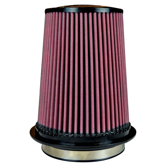 Injen Oiled Air Filter 5.0in Flange ID / 7.0in Twist Lock Base / 7.9in Media Height / 5.0in Top - Racecraft Industries