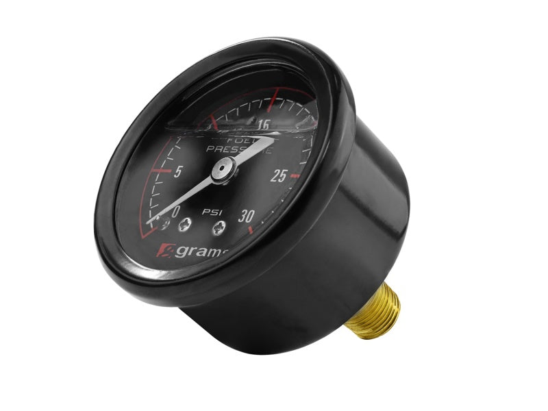 Grams Performance 0-30 PSI Fuel Pressure Gauge - Racecraft Industries