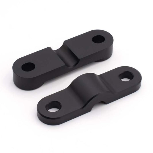 BLOX Racing 2-Pc Solid Shifter Bushing Kit Rear - Civic Integra - Black - Racecraft Industries