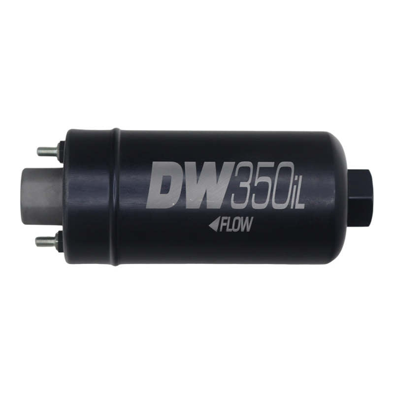 DeatschWerks 350 LPH DW350iL In-Line External Fuel Pump (No Bracket) - Racecraft Industries