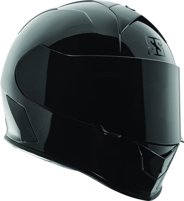 Speed Helmet and Strength SS900 Solid Speed Helmet Gloss Black - 2XL - Racecraft Industries