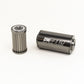 DeatschWerks Stainless Steel 10AN 10 Micron Universal Inline Fuel Filter Housing Kit (110mm) - Racecraft Industries