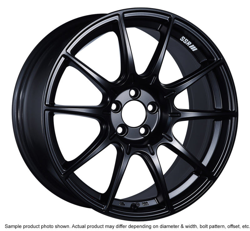 SSR GTX01 19x9.5 5x120 38mm Offset Flat Black Wheel - Racecraft Industries