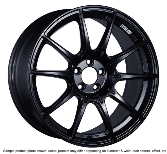 SSR GTX01 19x9.5 5x120 38mm Offset Flat Black Wheel - Racecraft Industries