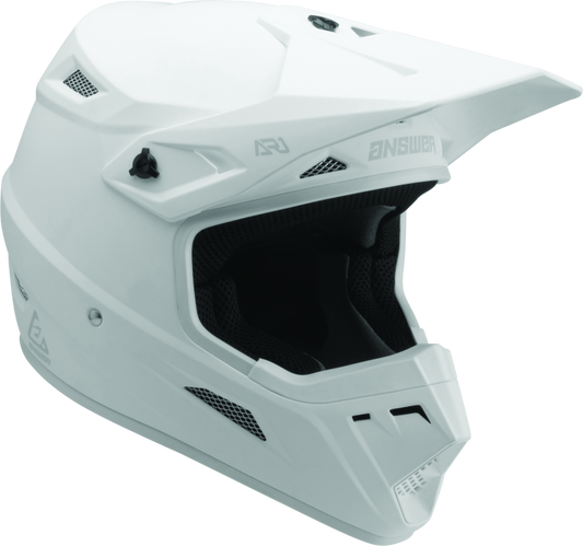 Answer AR1 Solid Helmet White - Large - Racecraft Industries