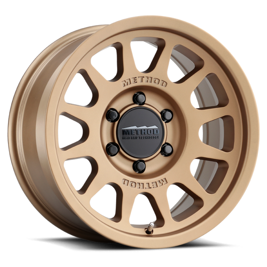 Method MR703 17x8.5 +35mm Offset 6x5.5 106.25mm CB Method Bronze Wheel - Racecraft Industries
