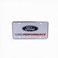 Ford Racing Ford Performance License Plate - Single - Racecraft Industries