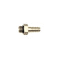 DeatschWerks 6AN ORB Male To 3/8in. Male Triple Barb Fitting (Incl. O-Ring) - Racecraft Industries