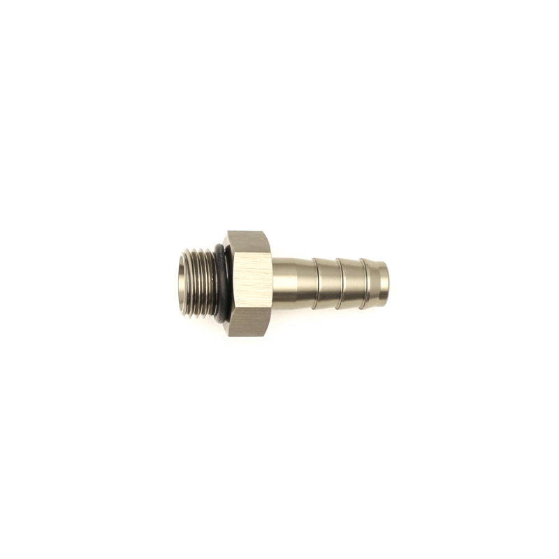 DeatschWerks 6AN ORB Male To 3/8in. Male Triple Barb Fitting (Incl. O-Ring) - Racecraft Industries