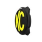 KC HiLiTES 6in. Hard Cover for Gravity Pro6 LED Lights (Single) - Black w/Yellow KC Logo - Racecraft Industries