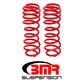 BMR 05-14 S197 Mustang GT/GT500 Rear Performance/Drag Lowering Springs - Red - Racecraft Industries