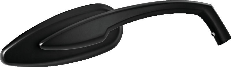 Kuryakyn Teardrop Mirrors Satin Black - Racecraft Industries