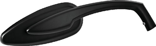 Kuryakyn Teardrop Mirrors Satin Black - Racecraft Industries