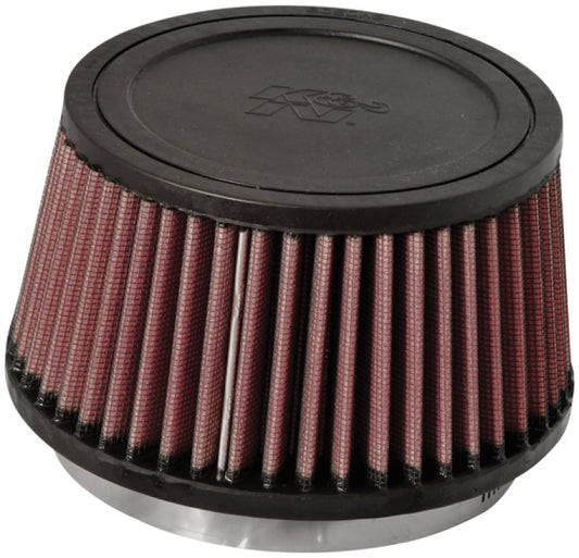 K&N Universal Rubber Filter Round Tapered 4.5in Flange ID x 5.875 Base OD x 5in Top OD x 3.25in H - Racecraft Industries