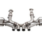 Corsa 23-24 Chevrolet Corvette C8 Z06 3in Valved Cat-Back Exhaust Muffler System (ReUses Stock Tips) - Racecraft Industries
