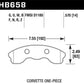 Hawk 06-10 Chevy Corvette (Improved Pad Design) Front HP+ Sreet Brake Pads - Racecraft Industries