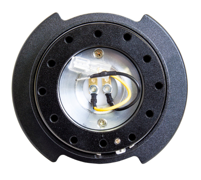 NRG Quick Release Kit Gen 2.5 - Black / Black Ring w/Finger Grooves - Racecraft Industries