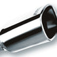 Borla 2.25in Inlet 3.28in x 3.5in Square Rolled Angle Cut x 7.88in Long Exhaust Tip - Racecraft Industries