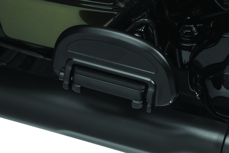 Kuryakyn Heavy Industry Passenger Floorboard Without Adapter Black - Racecraft Industries