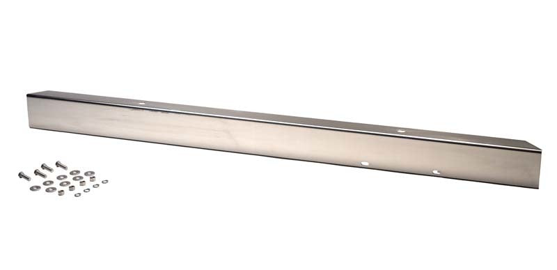 Kentrol 45-86 Jeep CJ 54 Inch Front Bumper Without holes (No License Plate Holes)- Polished Silver - Racecraft Industries