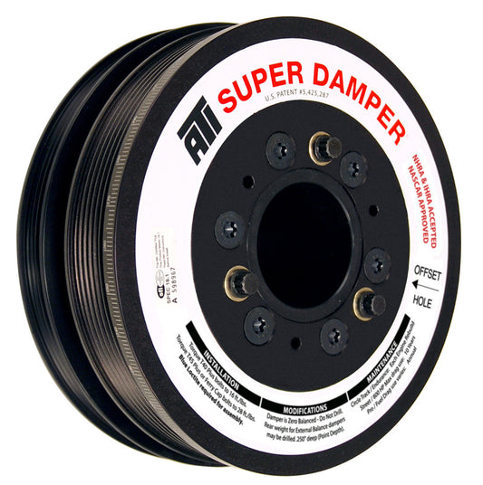 ATI Damper - 7.48in - Alum - 6/4 Grv - LS3 Camaro - 10-15 - Gen 3 Vortec Truck - LS - Racecraft Industries
