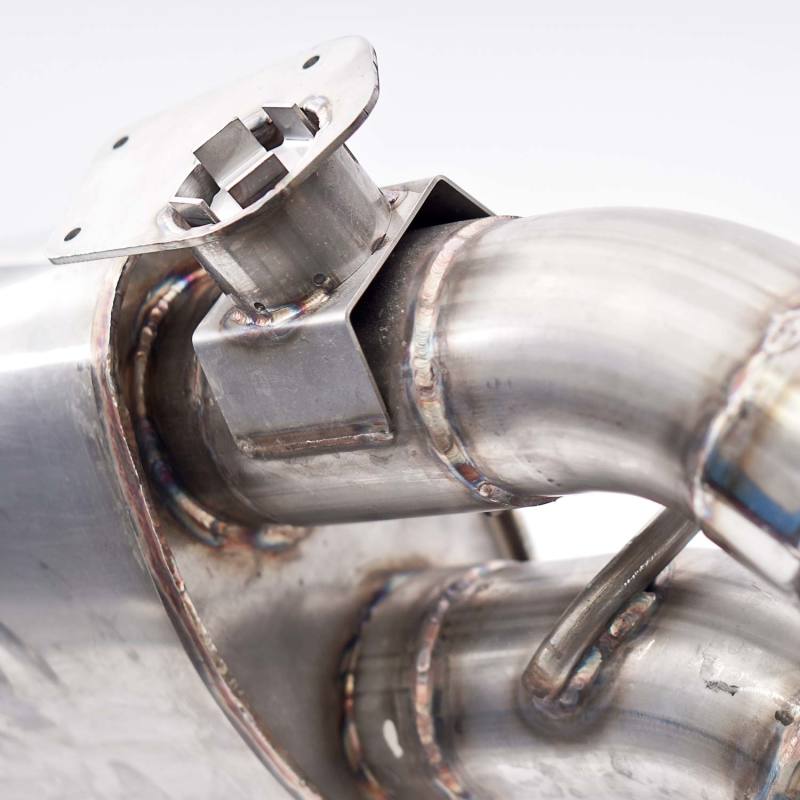 Stainless Works 2016+ Chevy Camaro SS 3in Redline Factory Connect Axle Back w/Valve & 4in Quad Tips - Racecraft Industries