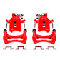 Power Stop 05-14 Ford Mustang Rear Red Calipers w/Brackets - Pair - Racecraft Industries