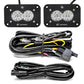 Baja Designs S2 Sport Flush Mount Work/Scene Pattern LED Work Light - Clear - Racecraft Industries