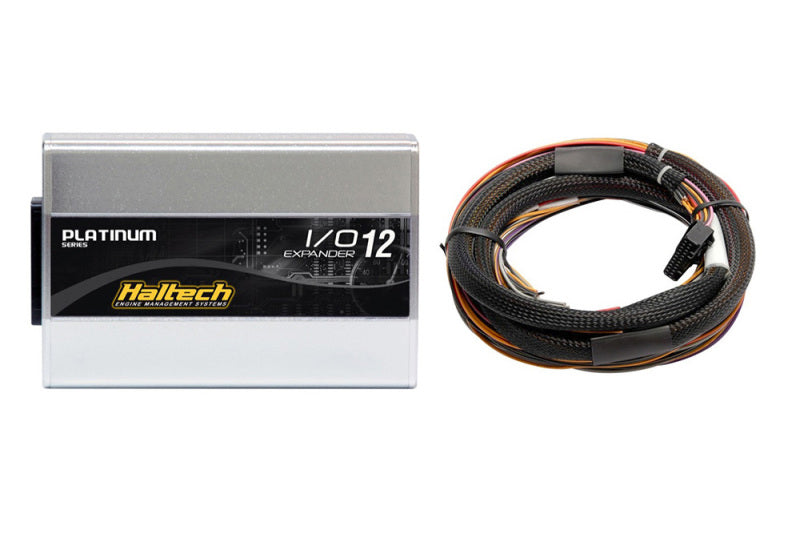 Haltech IO 12 Expander Box A CAN Based 12 Channel w/Flying Lead Harness - Racecraft Industries