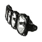 KC HiLiTES Universal 50in. Pro6 Gravity LED 8-Light 160w Combo Beam Radius Light Bar - Racecraft Industries