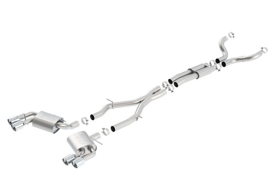 Borla Chevy 16-17 Camaro 6.2L ATAK Catback w/ Dual Tips (NPP) Dual Split Rear Exit - Racecraft Industries