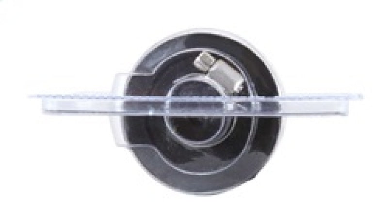 K&N Clamp On Rubber Base Crankcase Vent Filter 0.375in Flange ID x 2in OD x 1.5in Height - Racecraft Industries