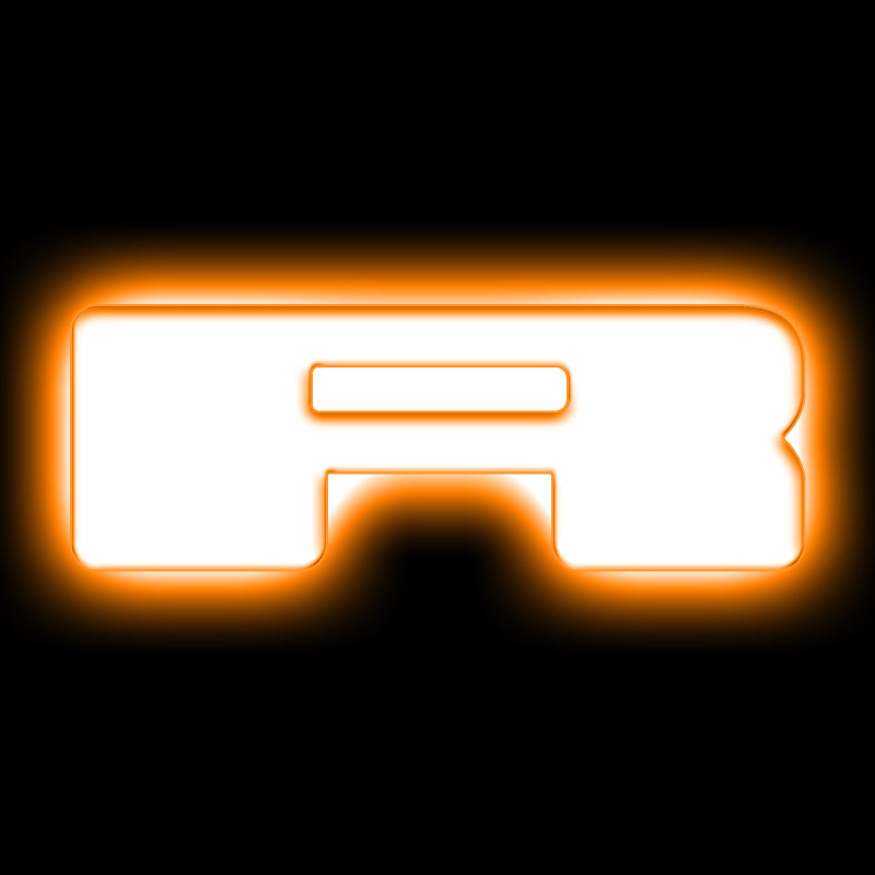 ORACLE Lighting Universal Illuminated LED Letter Badges - Matte Wht Surface Finish - R SEE WARRANTY - Racecraft Industries