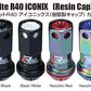 Project Kics 16+4 Locks Neocro R40 Iconix W/ Plastic Cap (Black) - 12X1.25 - Racecraft Industries