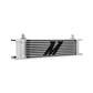 Mishimoto Universal -6AN 10 Row Oil Cooler - Silver - Racecraft Industries