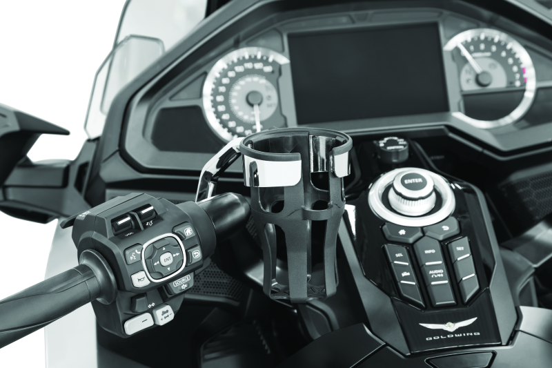 Kuryakyn Reflex Drink Handlebar Honda Goldwing DCT Left Side Mount Chrome - Racecraft Industries