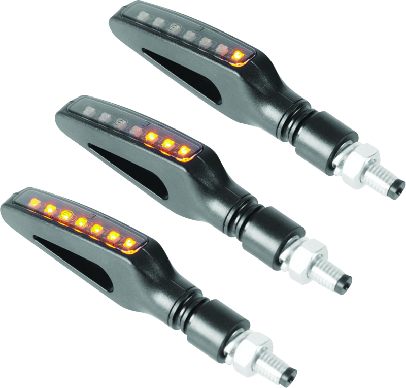 BikeMaster Hollow Sequential Turn Signal - Racecraft Industries