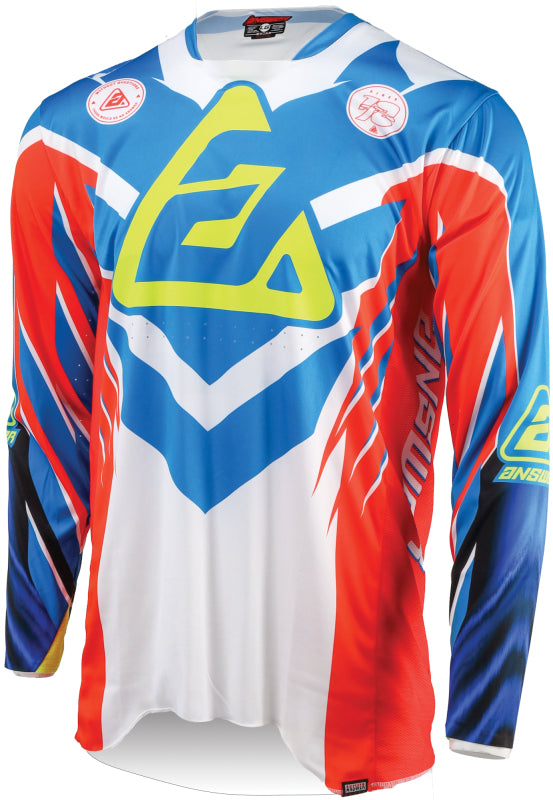 Answer 25 Elite Xotic Jersey Red/White/Blue - Large - Racecraft Industries