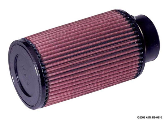 K&N Universal Rubber Filter 3inch FLG / 5inch OD-B / 4-5/8inch OD-T / 8inch H - Racecraft Industries