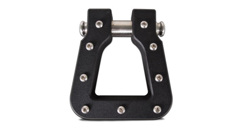 Body Armor 4x4 Mega D-Ring Black Single - Racecraft Industries