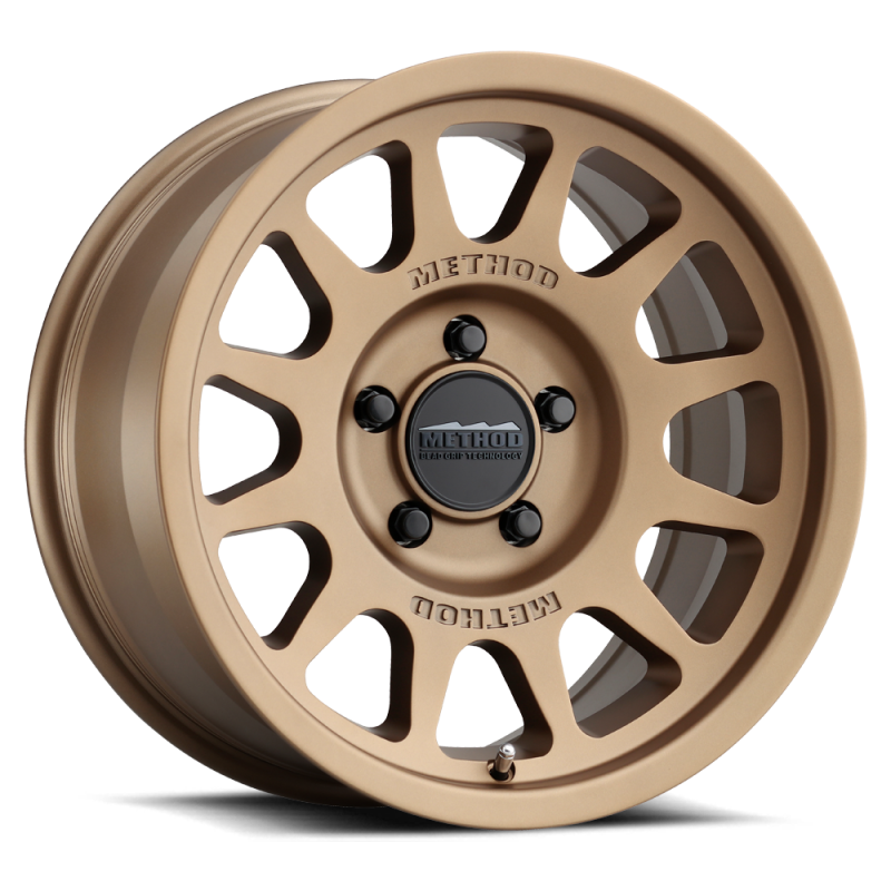 Method MR703 17x8.5 +35mm Offset 5x150 110.5mm CB Method Bronze Wheel - Racecraft Industries