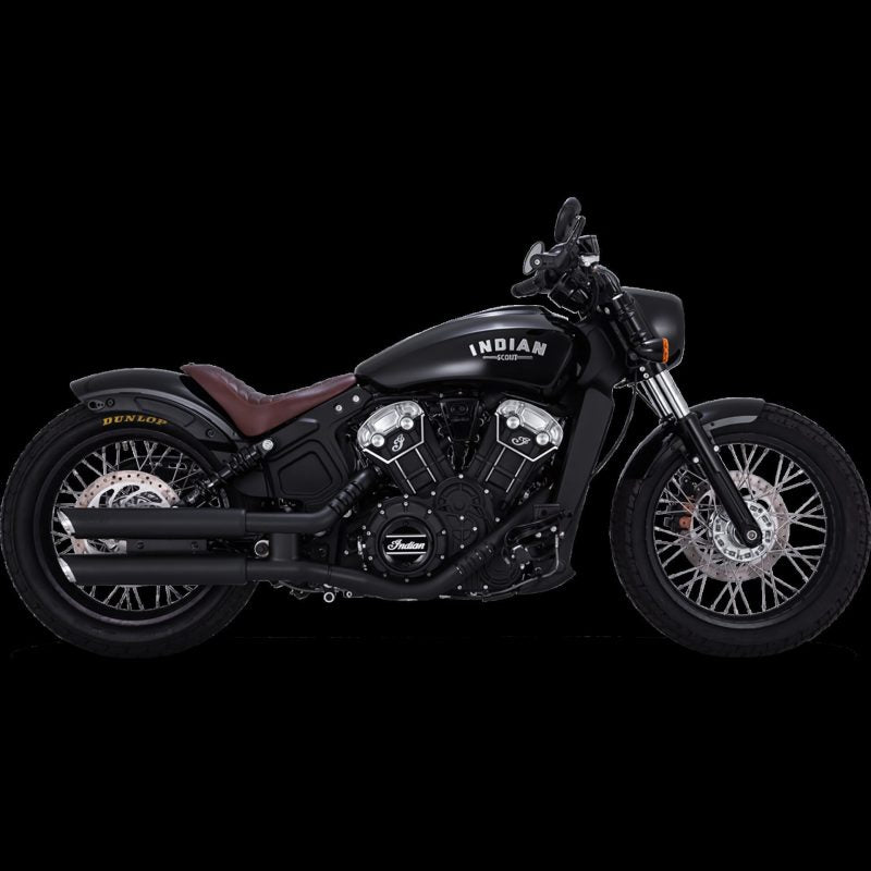 Vance & Hines 15-20 Harley Davidson Indian Scout Twin Slash 3in PCX Slip-On Exhaust - Racecraft Industries