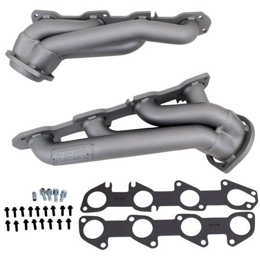 BBK 09-20 Dodge Challenger Hemi 5.7L Shorty Tuned Length Exhaust Headers - 1-3/4in Titanium Ceramic - Racecraft Industries