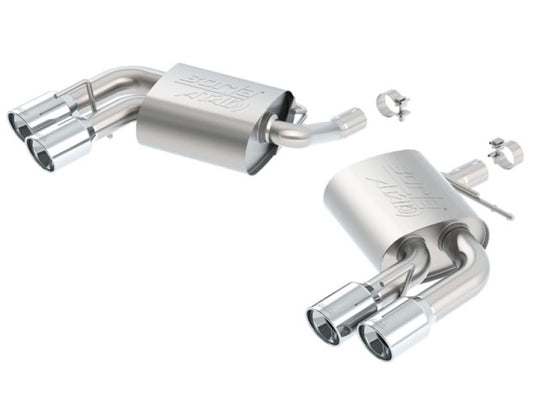 Borla 2016 Chevy Camaro V6 AT/MT ATAK Rear Section Exhaust w/o Dual Mode Valves - Racecraft Industries