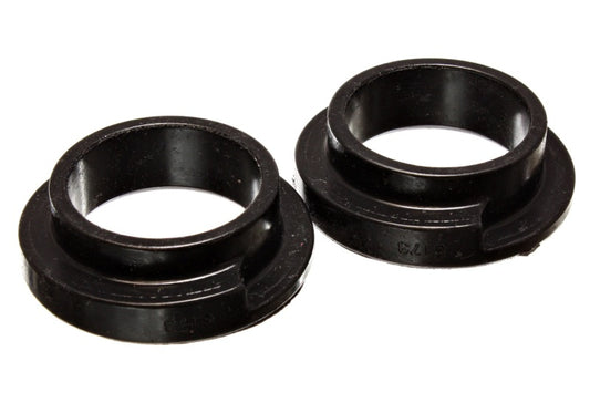 Energy Suspension Universal 2 1/8in ID 2 1/2in OD 5/8in H Black Coil Spring Isolators (2 per set) - Racecraft Industries