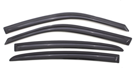 AVS 11-18 Dodge Charger Ventvisor Outside Mount Window Deflectors 4pc - Smoke - Racecraft Industries